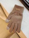 Knitted gloves for warmth, anti-slip and touch screen autumn and winter Specification image